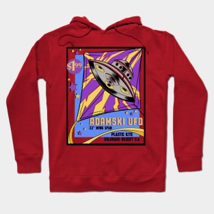 Vintage ufo kite design Hoodie